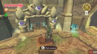 Push the crate and stand on top of it to waken the third eye.