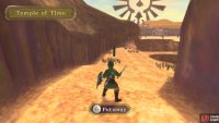 At the end of the desert is the fabled Temple of Time.
