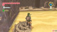 Instead, ride an Ampilus shell to the end of the room first.