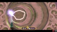 Then draw a rough circle with your sword.
