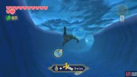 Be sure to swim into the air bubbles to catch your breath.