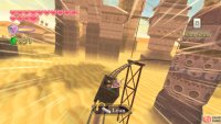 Lean into the corners or you might go flying off the rails.