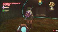 Do a similar thing to reach the floor switch past the electric fence.