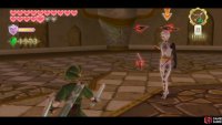 After a while, Ghirahim will have four projectiles in front of him.