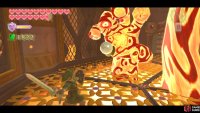 Grab a spiky plant from high up, then throw it at a Magmanos to solidify it.