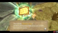 The Dungeon Map will let you know where a fake wall is.