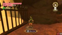 Skilfully evade the guards until you reach this digging spot.