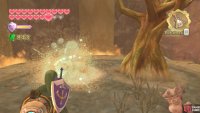 Blow away the sand mound using the Gust Bellows to reveal a second Timeshift Stone.