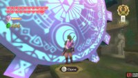 Head through the Gate of Time, back into the past.