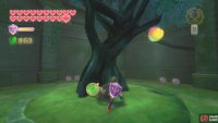 Thanks to time travel, the tree is now fully grown!