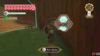 Drop the Orb far away from the fan, but close enough so you don’t sink into the ground.