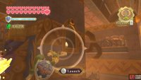 Also, grab the Silver Rupee, worth 100 rupees, in the nearby alcove.