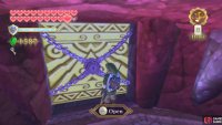 To enter, you need the Small Key from the Mini-Boss.