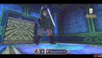 Thrust your sword into the mark of Farore on the ground.