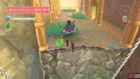 For the final jump, wait until the platform is as close to the ledge as possible.