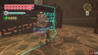 In the next room, focus on eliminating the Beamos alongside the belt.