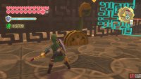 Use your Whip to pull this lever, reversing the direction of the conveyor belt.