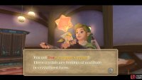Accept Peatrice’s feelings and you’ll get the Gratitude Crystals from her.