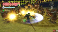 Slash them furiously and use a few spin attacks for good measure!
