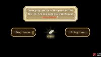 Only continue if you’re OK with erasing this save file.
