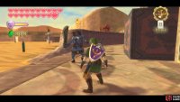 A Blue Bokoblin in Lanayru Desert.