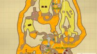 Map of Eldin Volcano during the stealth mission.