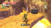 Goddess Chest: Head north from “Volcano East” Bird Statue, then take a left.
