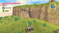 Fly towards a round island north-east of Skyloft. You need to use a bomb.