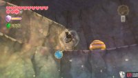 Fly to the northeastern island with a deep pond, then swim through the tunnel and use a spin attack at the end to climb up.