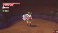 This chest is found in the Skyloft Bazaar, near Gondo’s Scrap Shop.