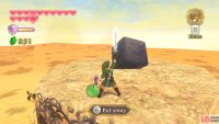 Goddess Cube: Halfway up Skipper’s Retreat, use your Clawshots  to climb the vines off to the side.