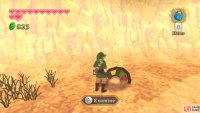 The quickest way to the party wheel is via the “Desert Entrance” statue.