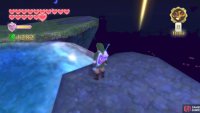 11: At the top of the waterfall in Skyloft. Use the Clawshots to climb the floating platforms near the entrance. Then use the Beetle or your sword to collect it.