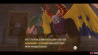 Collect 10 Gratitude Crystals, then speak to Batreaux in his house.