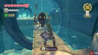 A Skulltula in the Skyview Temple.