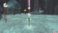 2. Run all the way up the slope to the Bokoblin encampment. Try keeping to the right to avoid most of the Watchers.