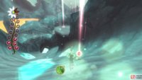 6. Go back down the ramp and jump into the giant slide where the Light Fruit is. After the first jump, hold A and run to the left air vent. Jump down to the platform in front. Then jump forward and run (not slide) towards the right.