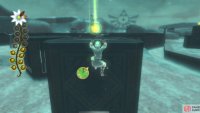 8. Push the nearby mine cart and use it as a step to reach this tear.