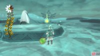12. This tear is at the very top of the mining facility. Climb up the nearby vines, then look for some more vines.