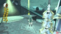 15. Hop back onto the pathway around the mining facility. Head over to the north-east and climb up the wall on the other side of the large stairs. There are two Watchers here. You can weave between them–or say “screw it” and run straight through them.