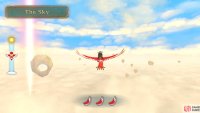 Link flying on his Loftwing.