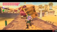 A Wooden Shield Moblin in Lanayru Desert.