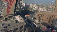 and sit up on the roof to get a good overlook of the area.