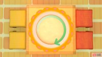 The arrows show you which way to move the joystick