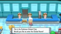 Speak to the nurse in the middle to enter the Global Room.