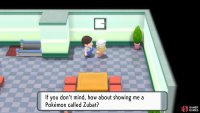 Zubat will be the first Pokémon she sends out.