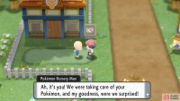 The old man will face right when an egg is available.