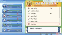 This can be used to change Shaymin into a Grass and Flying-type.