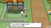 The egg will be placed in your party if there’s space; otherwise, it’ll go in a box.