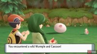 It’s a bit fiddly catching Pokémon while Cheryl is around.
